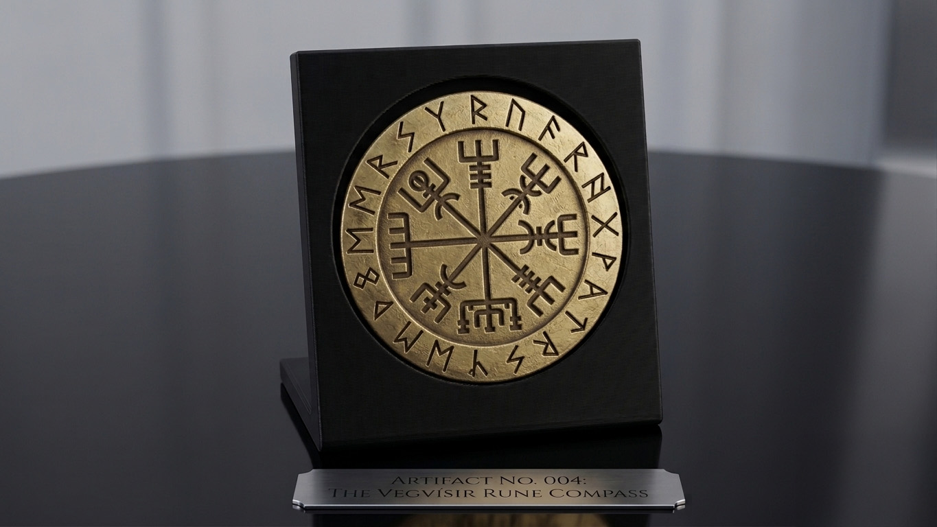 Brass Skull Coin — Back